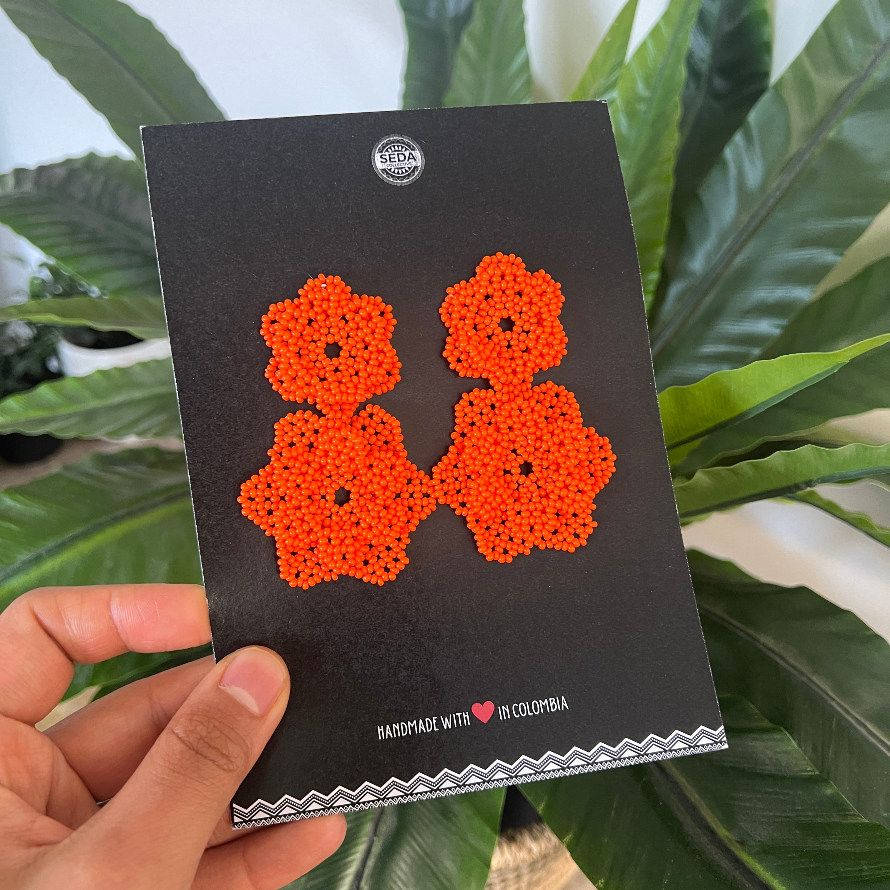 VERA | DOUBLE FLOWER | ORANGE