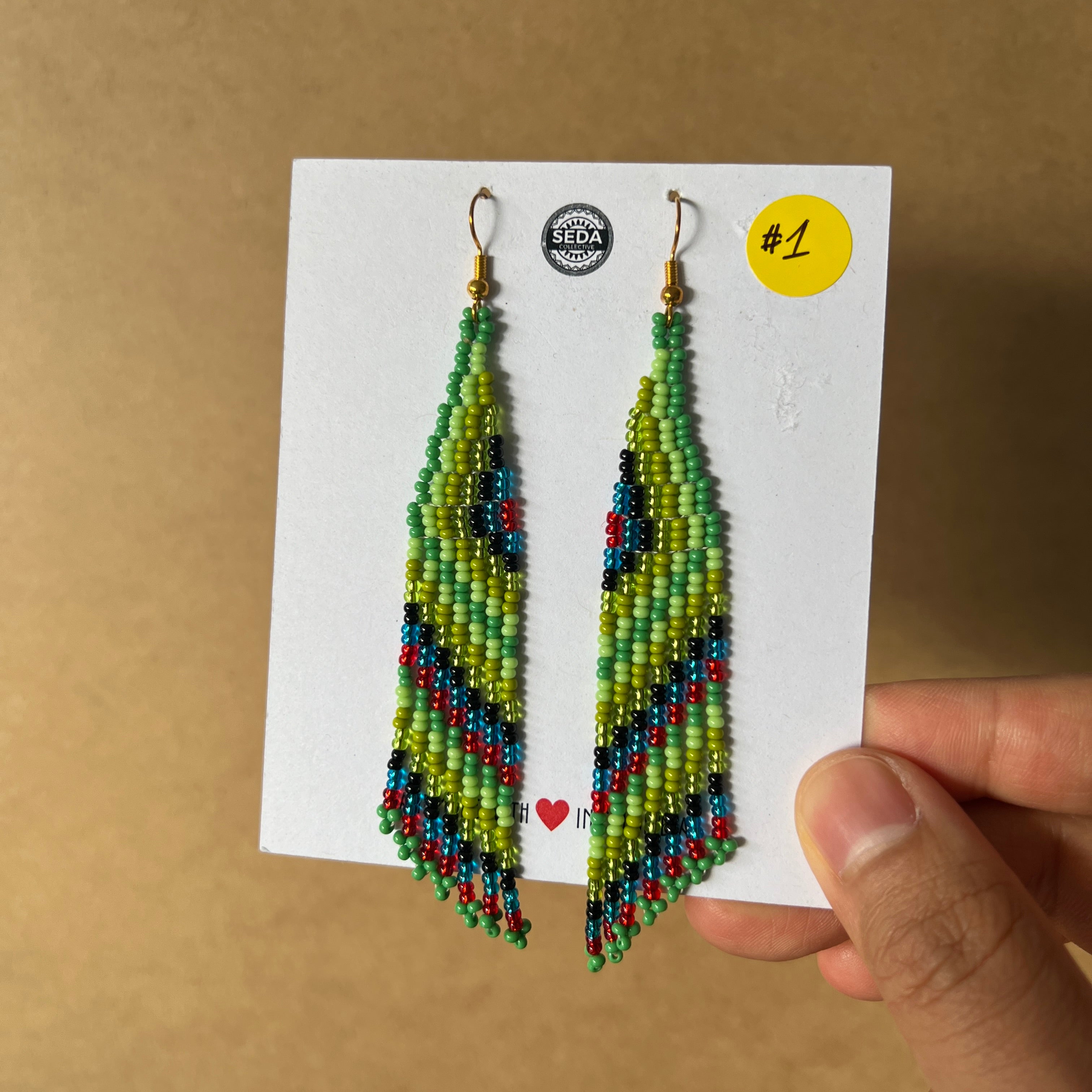 ARCHIVE/SAMPLE | PLUMAS EARRINGS *more colours