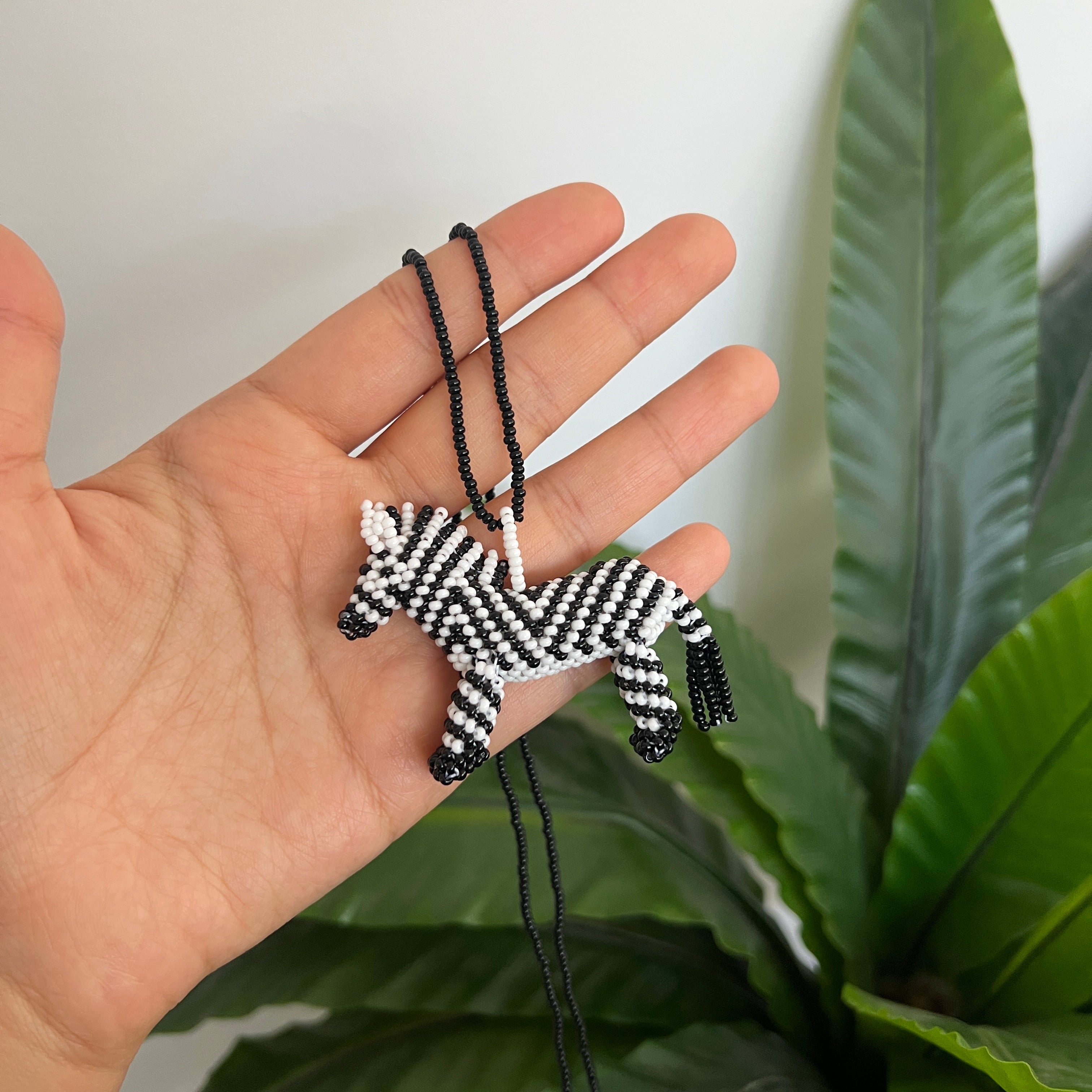 ZEBRA AMULET | necklace, charm/ornament