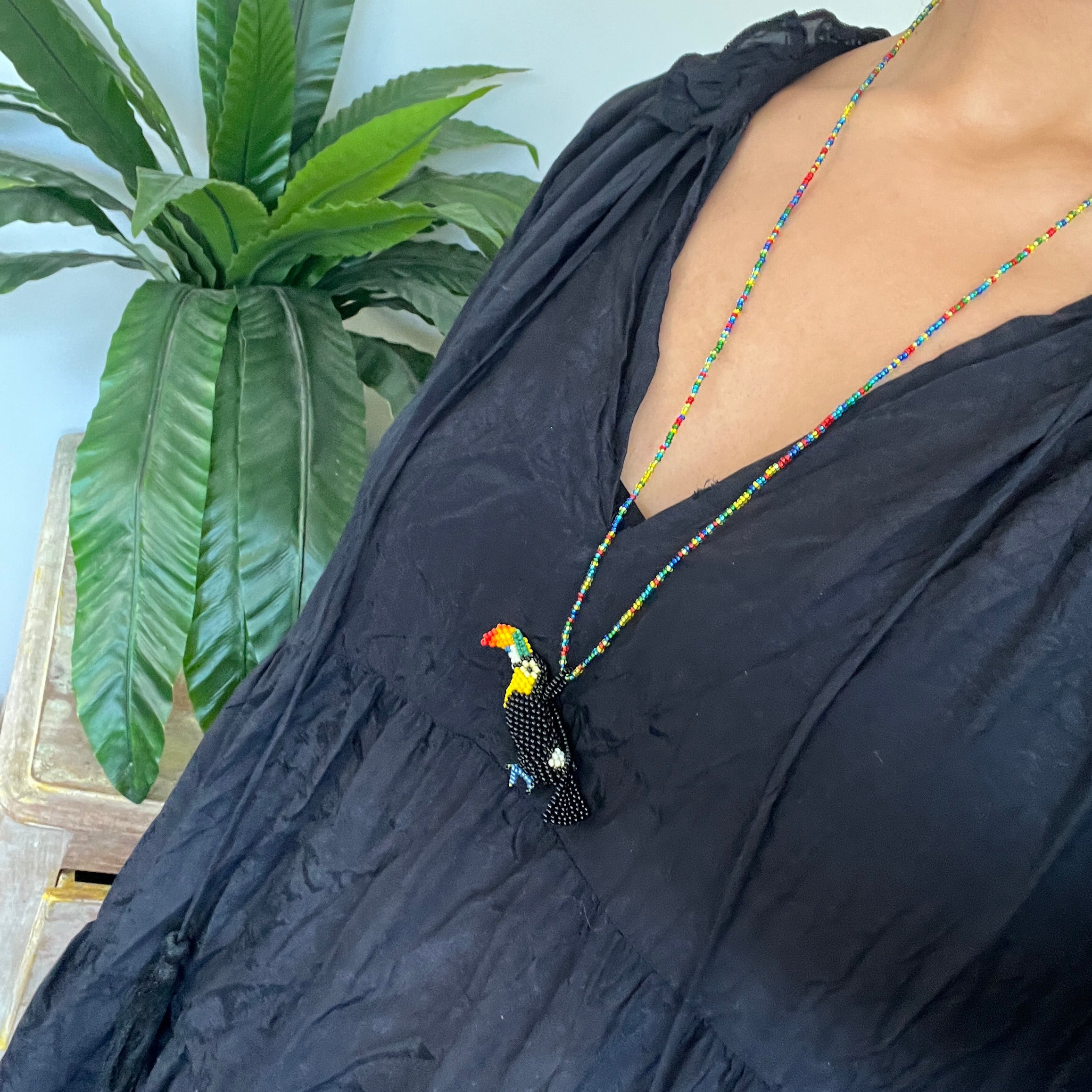 TOUCAN AMULET | necklace, charm/ornament