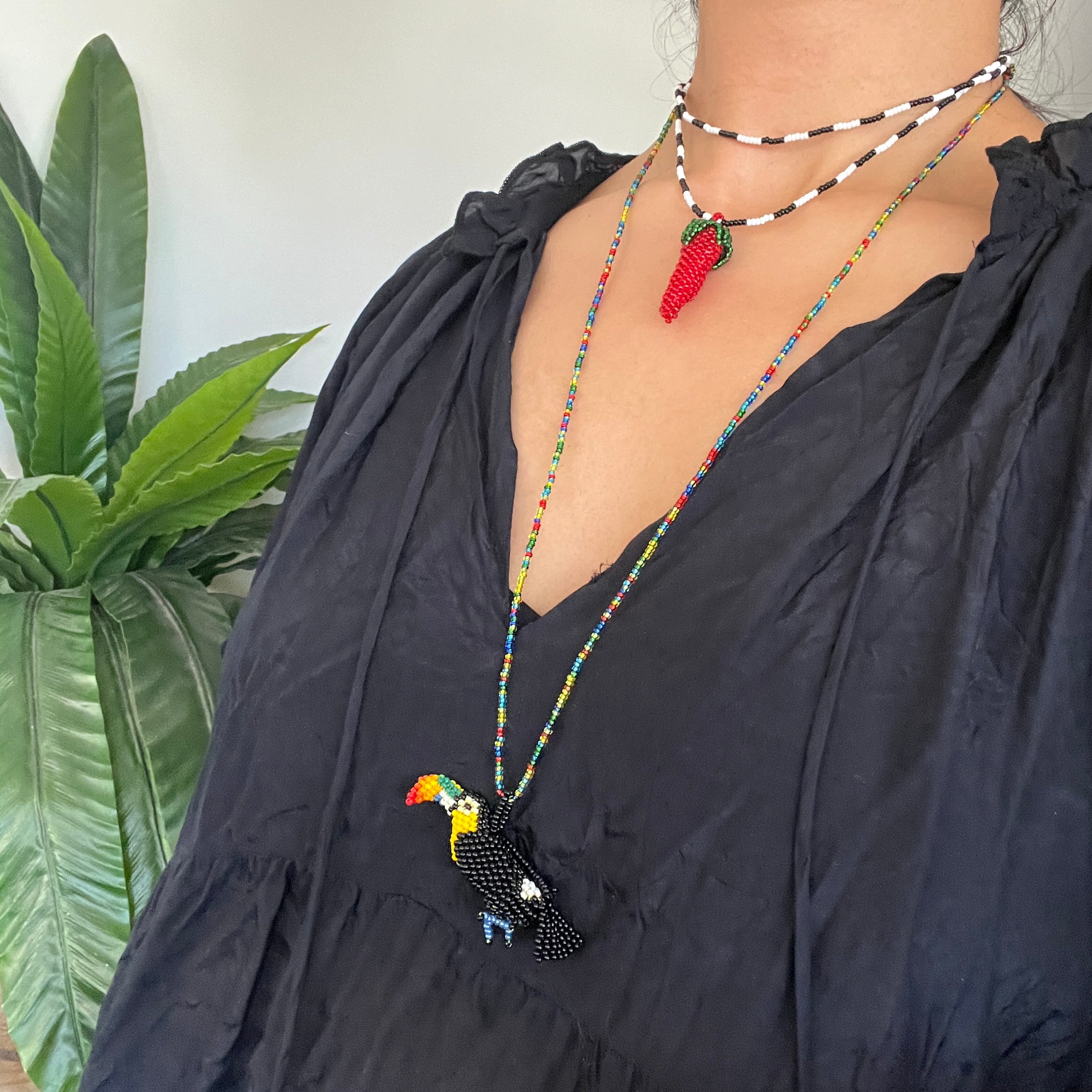 TOUCAN AMULET | necklace, charm/ornament