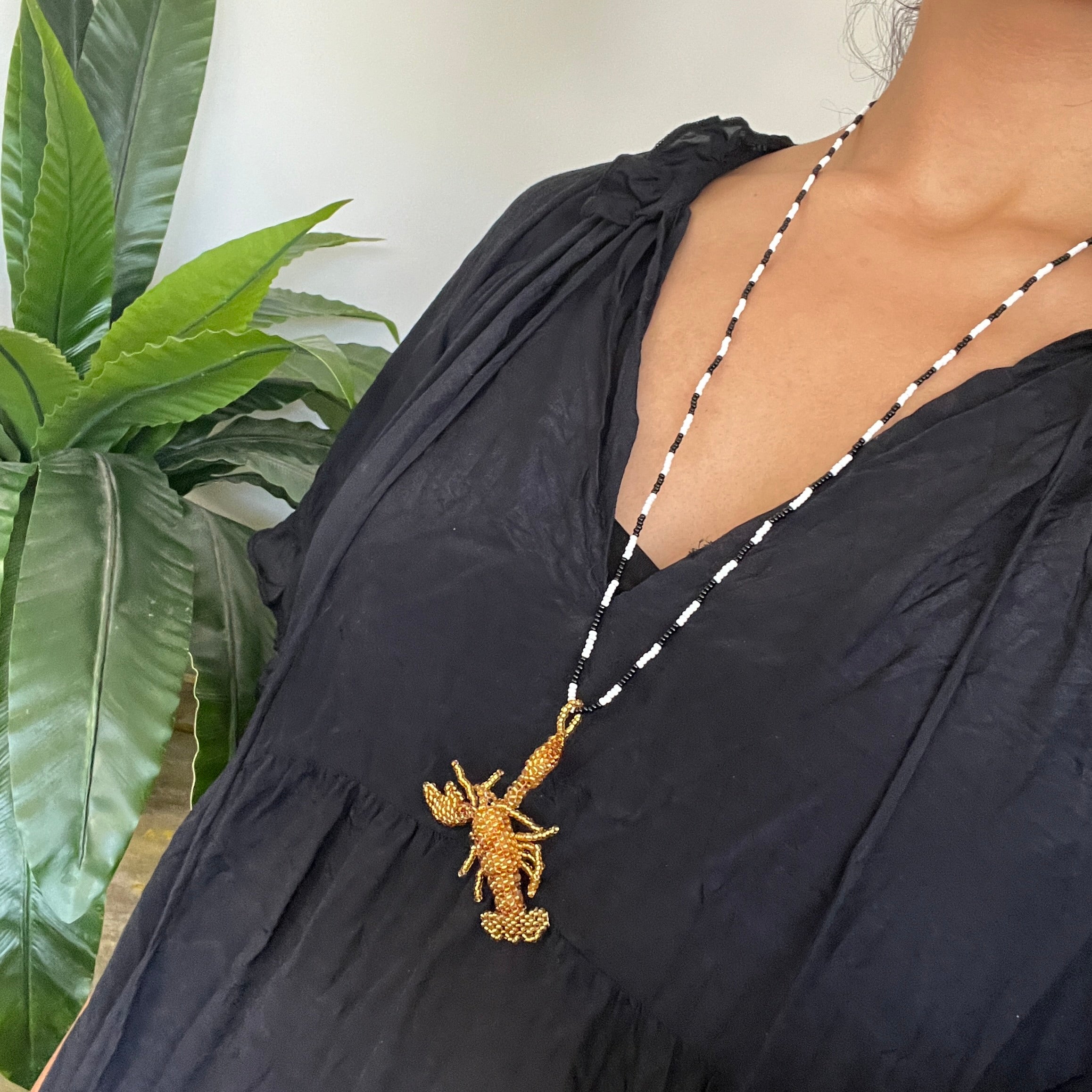 LOBSTER AMULET | GOLD | necklace, charm/ornament