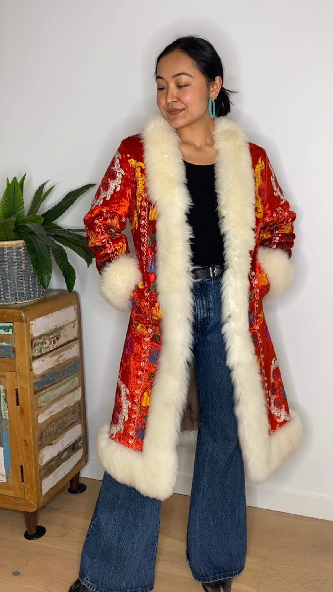 Red hot sale kwd coat